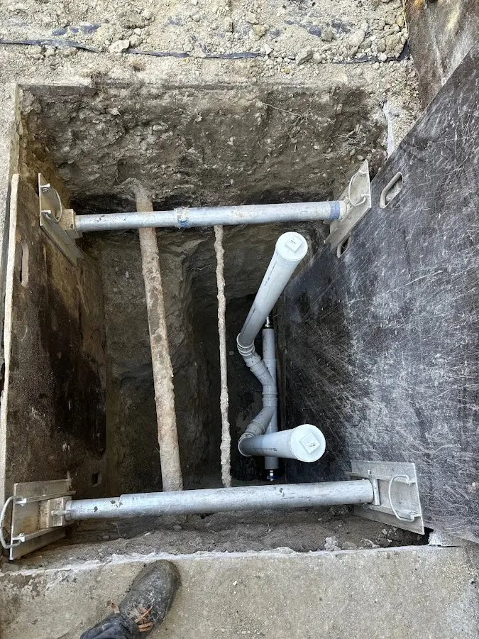 Experienced plumber completing Gas Line Repair work in Angier